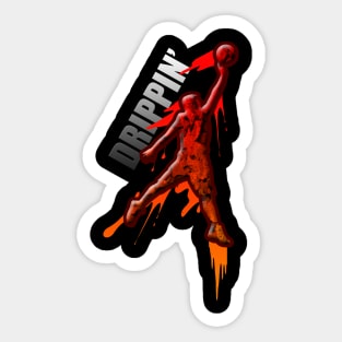 Basketball - Drip Sticker